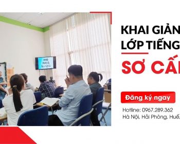 Lớp tiếng Nhật sơ cấp B1