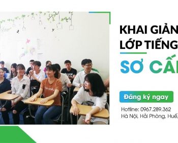 Lớp tiếng Nhật sơ cấp B2