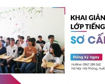 Lớp tiếng Nhật sơ cấp B3