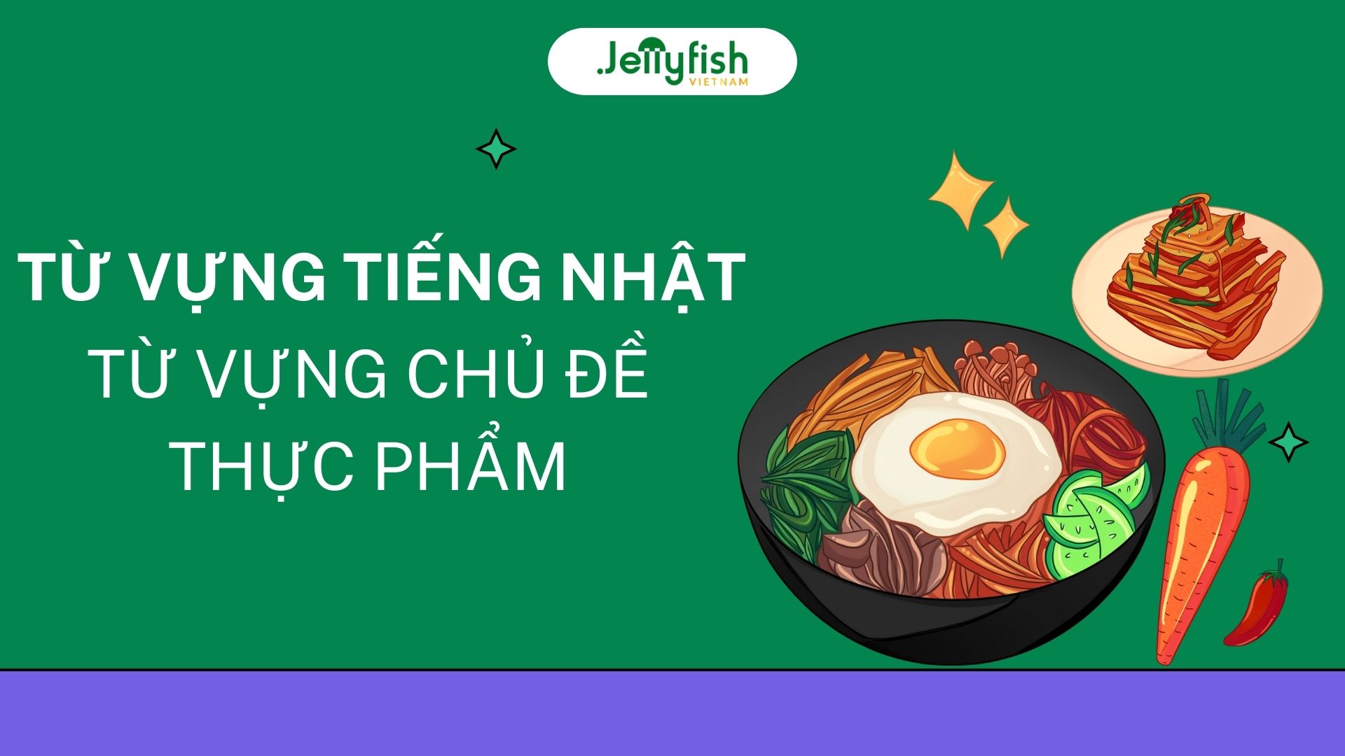 Từ vựng tiếng Nhật chủ đề thực phẩm