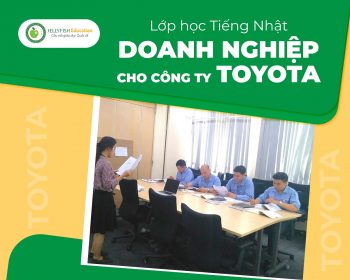 Lớp tiếng Nhật doanh nghiệp