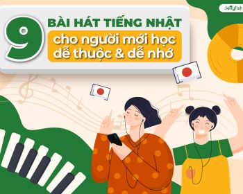 Bài hát tiếng Nhật cho người mới học