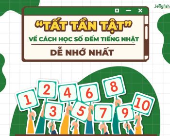 Cách học số đếm tiếng Nhật