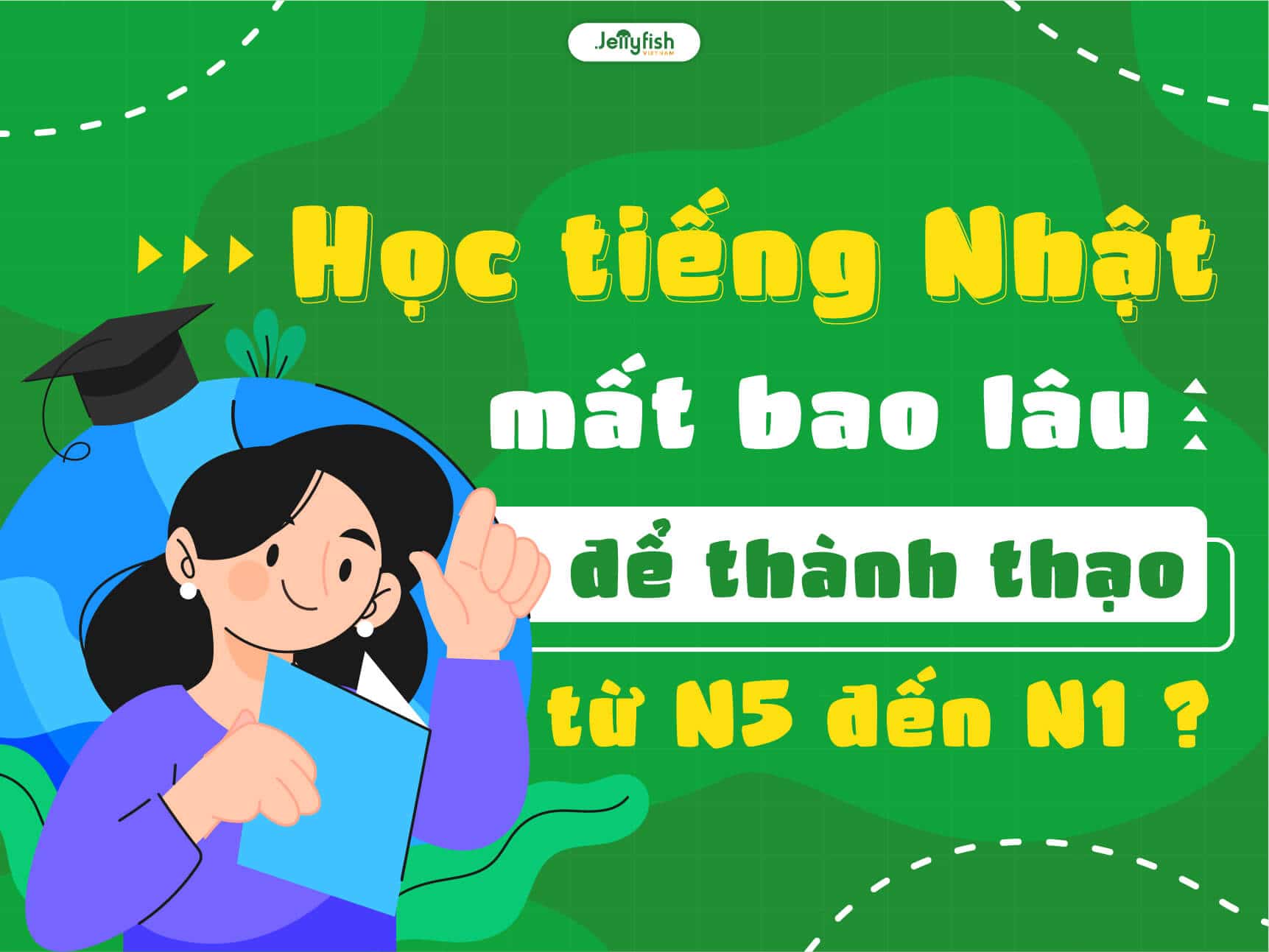 Học tiếng Nhật mất bao lâu để thành thạo từ N5-N1?