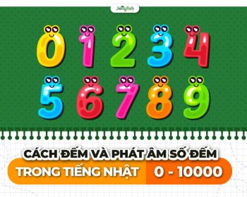 Cách học số đếm trong tiếng Nhật