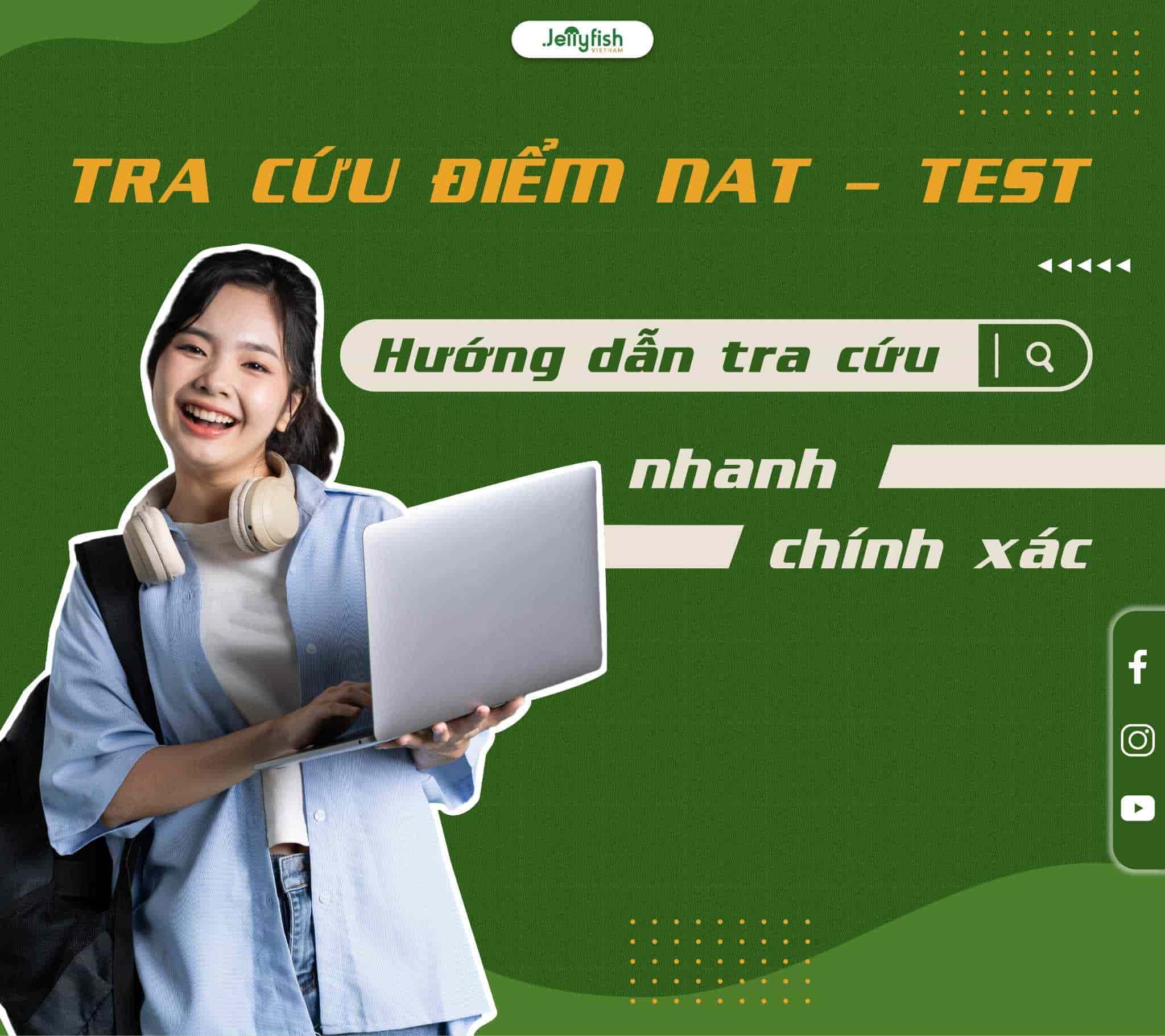 Hướng dẫn tra cứu điểm NAT-TEST
