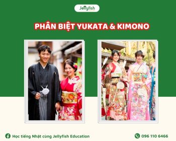 Phân biệt Yukata & Kimono Nhật Bản
