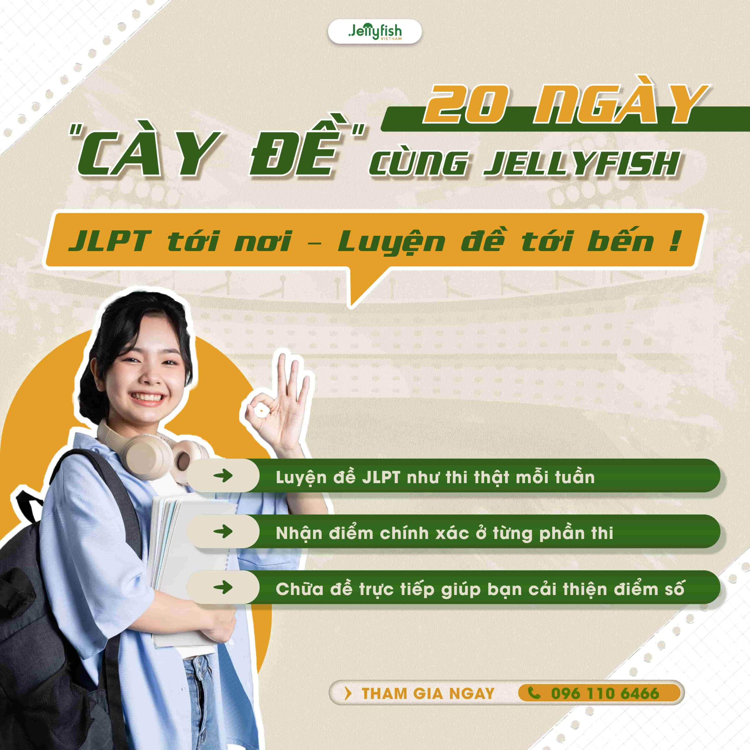 20 ngày cày đề cùng Jellyfish Việt Nam | JLPT tới nơi - luyện đề tới bến