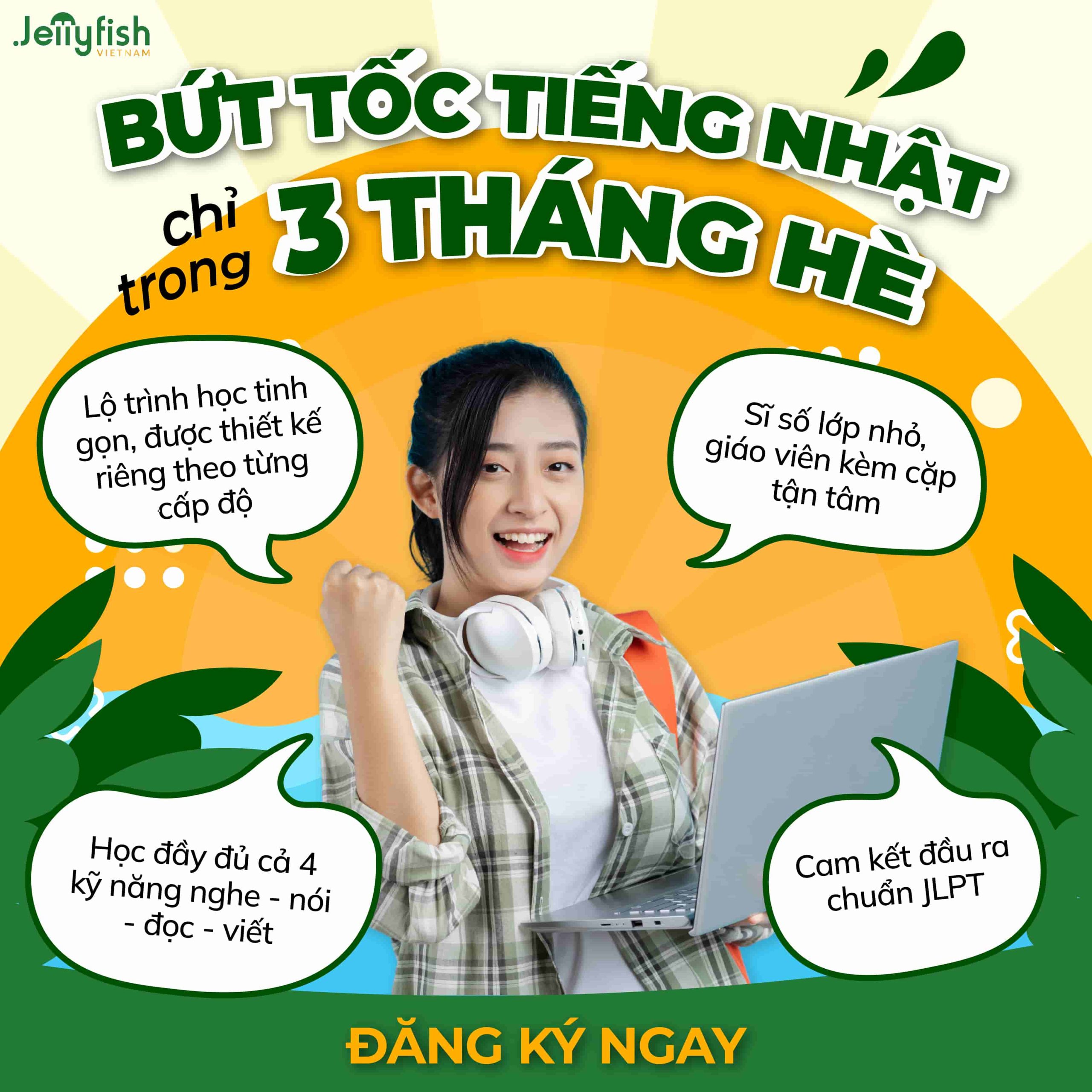 Bứt tốc tiếng Nhật ngày hè Bứt tốc tiếng Nhật ngày hè
