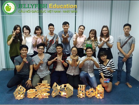 Buổi học thử tại trung tâm tiếng Nhật Jellyfish Education tại Đà Nẵng