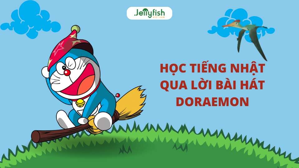 Học tiếng Nhật qua lời bài hát Doraemon