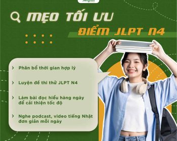 Mẹo tối ưu điểm JLPT N4